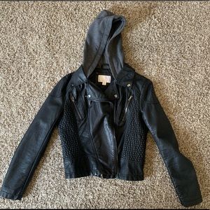 Faux Leather Jacket